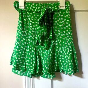 ZARA Ditsy Flower Skirt